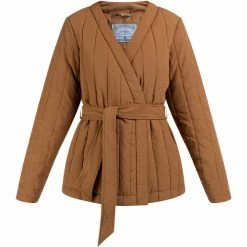 Dreimaster Baumwolljacke mit leichter Wattierung 37023634 teylon for Vestes Couleur Marron