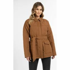 Dreimaster Baumwolljacke mit leichter Wattierung 37023636 teylon for Vestes Couleur Marron -Boutique en ligne Dreimaster 24082346 500 C