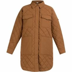 Dreimaster Baumwolljacke mit leichter Wattierung 37023639 teylon for Vestes Couleur Marron