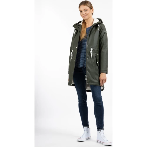 Dreimaster Regenmantel mit Webpelzfutter 35023139 drymaster for Manteaux Couleur Vert 4 Dreimaster Regenmantel mit Webpelzfutter 35023139 drymaster for Manteaux Couleur Vert – Image 2