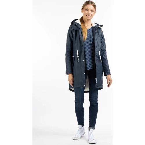 Dreimaster Regenmantel mit Webpelzfutter 35023139 drymaster for Manteaux Couleur Bleu 4 Dreimaster Regenmantel mit Webpelzfutter 35023139 drymaster for Manteaux Couleur Bleu – Image 2