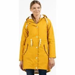 Dreimaster Regenmantel mit Webpelzfutter 35023139 drymaster for Manteaux Couleur Jaune -Boutique en ligne Dreimaster 24082356 500 C