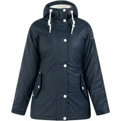 Dreimaster Regenjacke mit Webpelzfutter in Teddyoptik 35023143 for Vestes Couleur Bleu