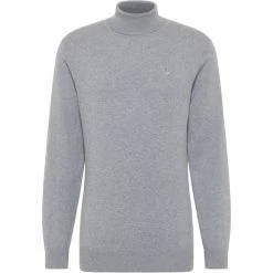 Dreimaster Pull col roulé 31824900 markani for Pulls & Gilets Couleur Gris