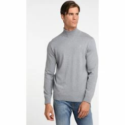 Dreimaster Pull col roulé 31824900 markani for Pulls & Gilets Couleur Gris -Boutique en ligne Dreimaster 24082366 500 C