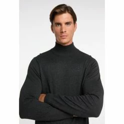 Dreimaster Pull basique en tricot fin 31824901 markani for Pulls & Gilets Couleur Gris -Boutique en ligne Dreimaster 24082369 500 C