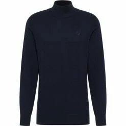 Dreimaster Pull basique en tricot fin 31824901 markani for Pulls & Gilets Couleur Bleu