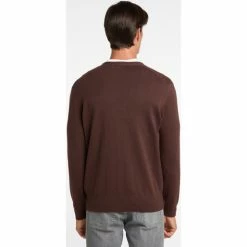 Dreimaster Manteau 31824902 markani for Pulls & Gilets Couleur Marron -Boutique en ligne Dreimaster 24082372 500 C