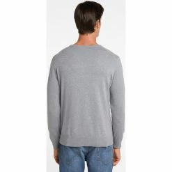 Dreimaster Pull basique en tricot fin 31824903 markani for Pulls & Gilets Couleur Gris -Boutique en ligne Dreimaster 24082378 500 C