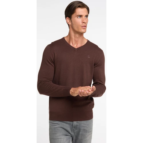 Dreimaster Pull basique en tricot fin 31824904 markani for Pulls & Gilets Couleur Marron 4 Dreimaster Pull basique en tricot fin 31824904 markani for Pulls & Gilets Couleur Marron – Image 2