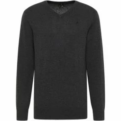 Dreimaster Pull basique en tricot fin 31824904 markani for Pulls & Gilets Couleur Gris