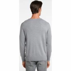 Dreimaster Pull basique en tricot fin 31824904 markani for Pulls & Gilets Couleur Gris -Boutique en ligne Dreimaster 24082382 500 C