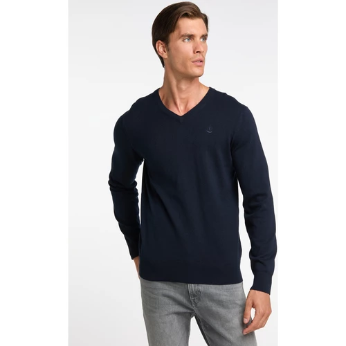 Dreimaster Pull basique en tricot fin 31824904 markani for Pulls & Gilets Couleur Bleu 4 Dreimaster Pull basique en tricot fin 31824904 markani for Pulls & Gilets Couleur Bleu – Image 2