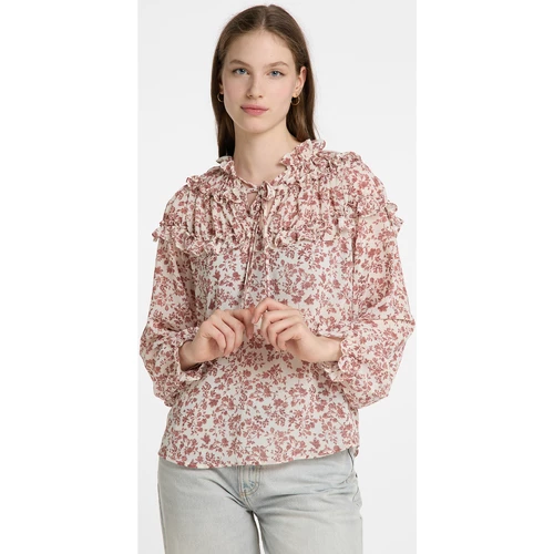 Dreimaster Chemise avec ruché 37324863 bridgeport for Tops / Blouses Couleur Blanc 4 Dreimaster Chemise avec ruché 37324863 bridgeport for Tops / Blouses Couleur Blanc – Image 2