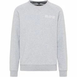 Dreimaster Sweatshirt mit Rundhals 35624010 bridgeport for Sweats & Polaires Couleur Gris