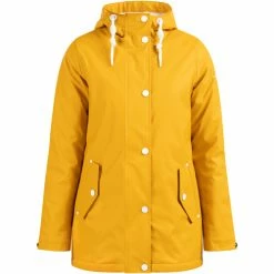 Dreimaster Regenjacke mit Webpelzfutter 35023138 drymaster for Vestes Couleur Jaune