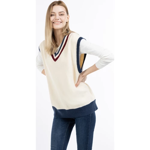 Dreimaster pull-over en tricot 39525081 palpito for Vestes Couleur Blanc 4 Dreimaster pull-over en tricot 39525081 palpito for Vestes Couleur Blanc – Image 2