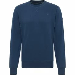 Dreimaster Oversize Sweatshirt mit Rundhals 37724023 for Sweats & Polaires Couleur Bleu