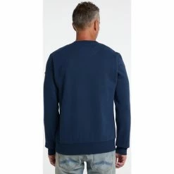 Dreimaster Oversize Sweatshirt mit Rundhals 37724023 for Sweats & Polaires Couleur Bleu -Boutique en ligne Dreimaster 24231056 500 C