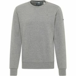 Dreimaster Oversize Sweatshirt mit Rundhals 37724023 for Sweats & Polaires Couleur Gris
