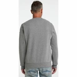Dreimaster Oversize Sweatshirt mit Rundhals 37724023 for Sweats & Polaires Couleur Gris -Boutique en ligne Dreimaster 24231058 500 C