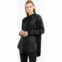Dreimaster Blouse à manches longues 31224890 casnagie for T-shirts & Polos Couleur Noir -Boutique en ligne Dreimaster 24280303 500 C