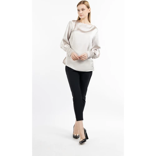 Dreimaster Blouse à manches longues 31224891 casnagie for T-shirts & Polos Couleur Beige 4 Dreimaster Blouse à manches longues 31224891 casnagie for T-shirts & Polos Couleur Beige – Image 2