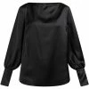 Dreimaster Blouse à manches longues 31224891 casnagie for T-shirts & Polos Couleur Noir -Boutique en ligne Dreimaster 24280307 500 A