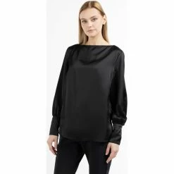 Dreimaster Blouse à manches longues 31224891 casnagie for T-shirts & Polos Couleur Noir 7 Dreimaster Blouse à manches longues 31224891 casnagie for T-shirts & Polos Couleur Noir -Boutique en ligne Dreimaster 24280307 500 C