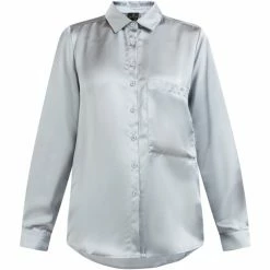 Dreimaster blouse chemise 31224893 casnagie for Tops / Blouses Couleur Bleu