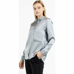 Dreimaster blouse chemise 31224893 casnagie for Tops / Blouses Couleur Bleu -Boutique en ligne Dreimaster 24280309 500 C