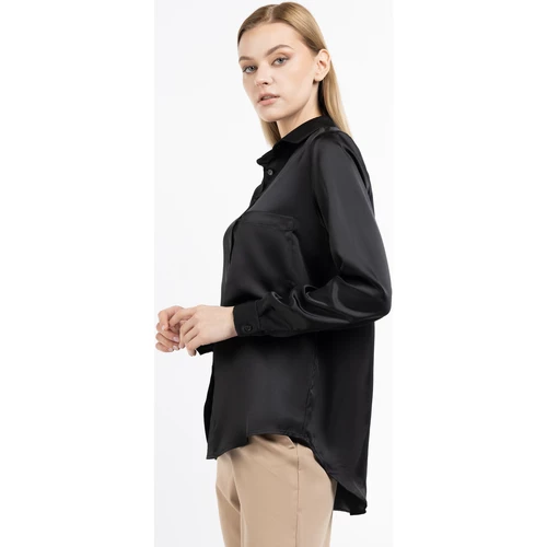 Dreimaster blouse chemise 31224893 casnagie for Tops / Blouses Couleur Noir 5 Dreimaster blouse chemise 31224893 casnagie for Tops / Blouses Couleur Noir – Image 3