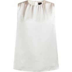 Dreimaster Blouse manches courtes 31324892 casnagie for Tops / Blouses Couleur Beige