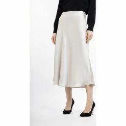 Dreimaster jupe midi 31424889 casnagie for Jupes Couleur Beige -Boutique en ligne Dreimaster 24280319 500 C
