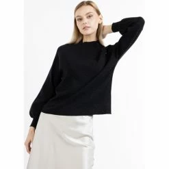 Dreimaster Strick Pullover Turtleneck 39725046 markani for Pulls & Gilets Couleur Noir -Boutique en ligne Dreimaster 24280337 500 C